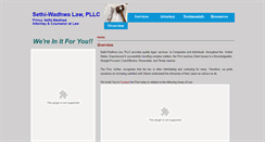 Desktop Screenshot of princylaw.com
