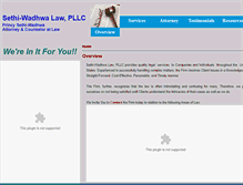 Tablet Screenshot of princylaw.com